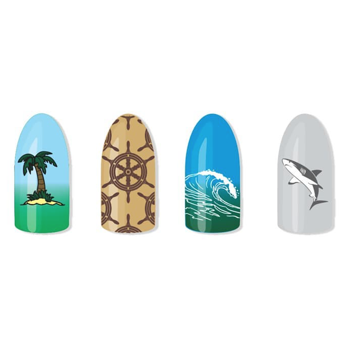 Candy Skull- Stamping Plates- R-006