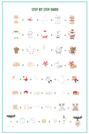Clear Jelly Stamper- C-67- Catmas