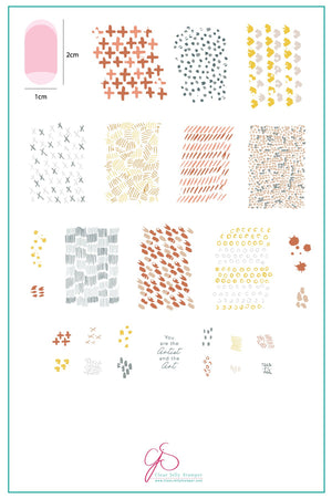 Clear Jelly Stamper- CjS-106- Whispers 2