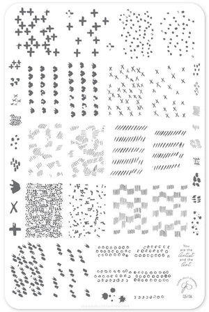 Clear Jelly Stamper- CjS-106- Whispers 2