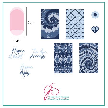 Clear Jelly Stamper- CjS-116- Lil' Boho Life