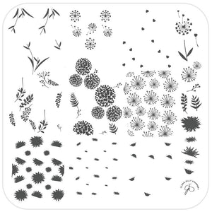 Clear Jelly Stamper- CjS-157- In the Wind