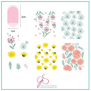 Clear Jelly Stamper- CjS-157- In the Wind