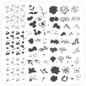 Clear Jelly Stamper- CjS-197- Itty Bitty Blooms