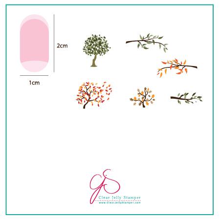 Clear Jelly Stamper- CjS-027- Trees! Trees! Trees!