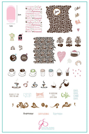 Clear Jelly Stamper- CjS-089- Roasted