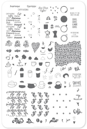 Clear Jelly Stamper- CjS-089- Roasted