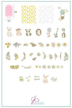 Clear Jelly Stamper- CjS-097- Life in Bloom