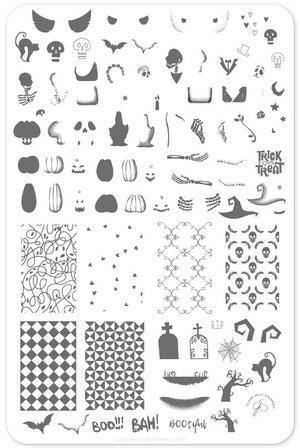 Clear Jelly Stamper- H-47- BOO-tiful