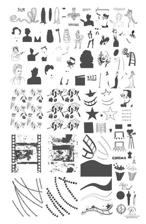 Clear Jelly Stamper- LC-74- In the Spotlight