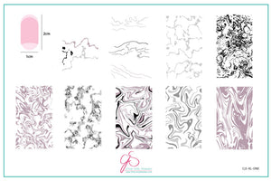 Clear Jelly Stamper- XL Collection- CjS-XL-ONE