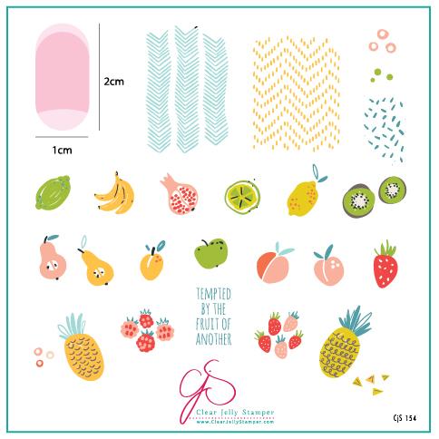 Clear Jelly Stamper- CjS-154- Mod Life Series- Just Picked