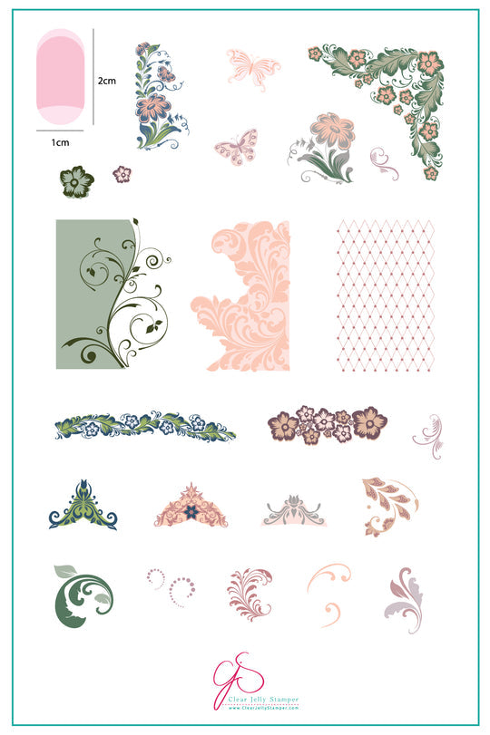 Clear Jelly Stamper- CjS-072- If It Ain't Baroque, Don't Fix It