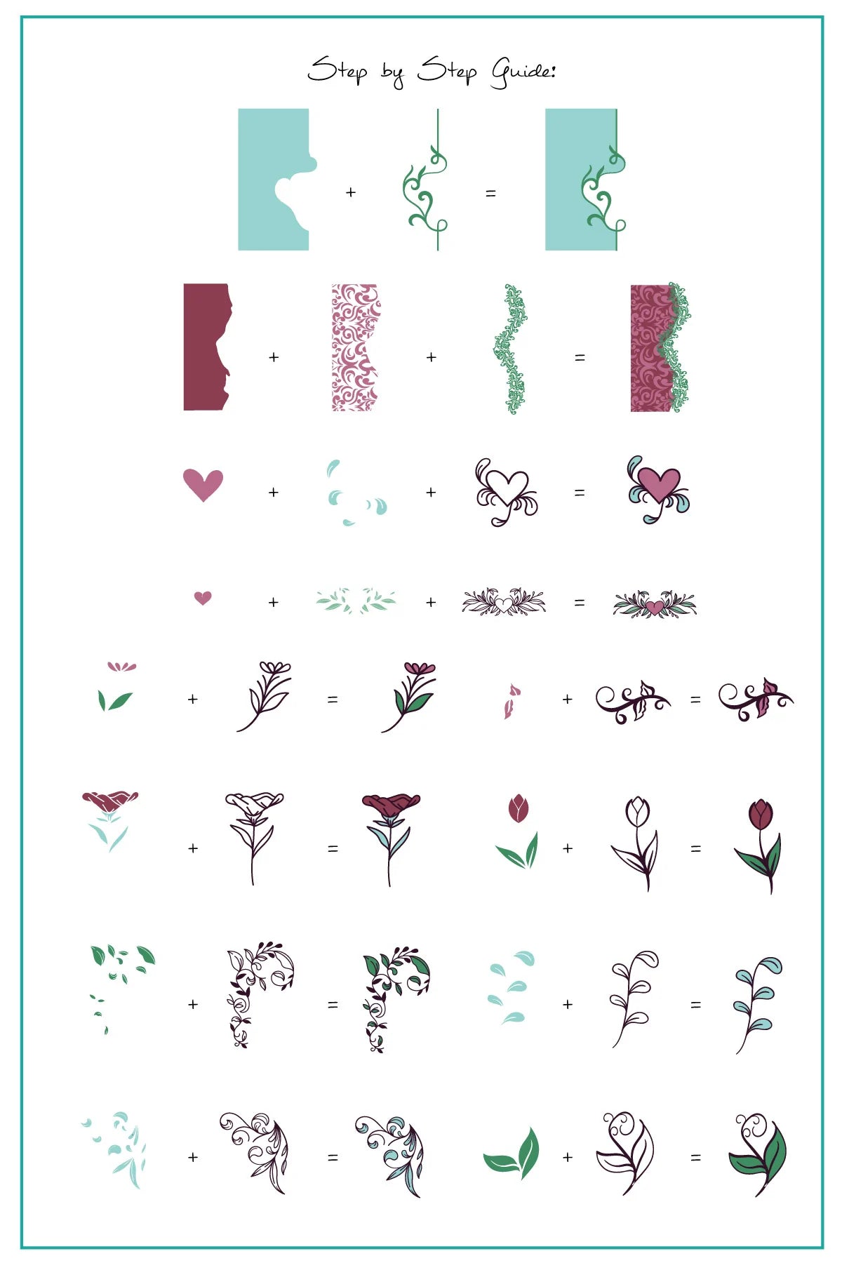 Clear Jelly Stamper- V-40- Embellish