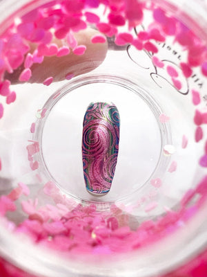 Clear Jelly Stamper- The Sparkle Stamper XL Stamper- Amoré