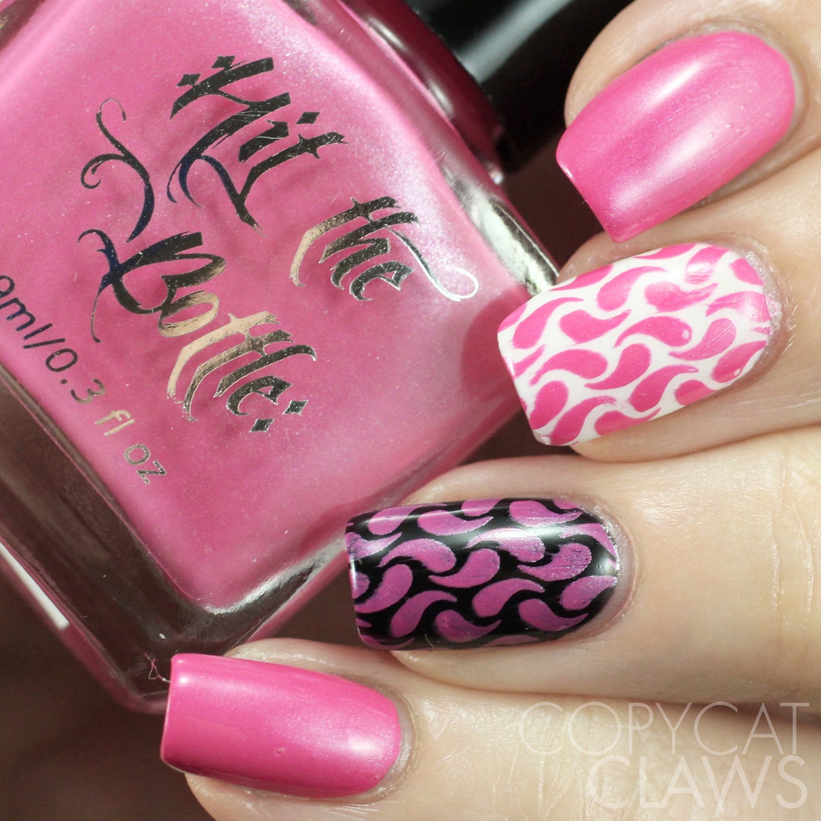 Hit the Bottle "Barbie Doll-Icious" Stamping Polish