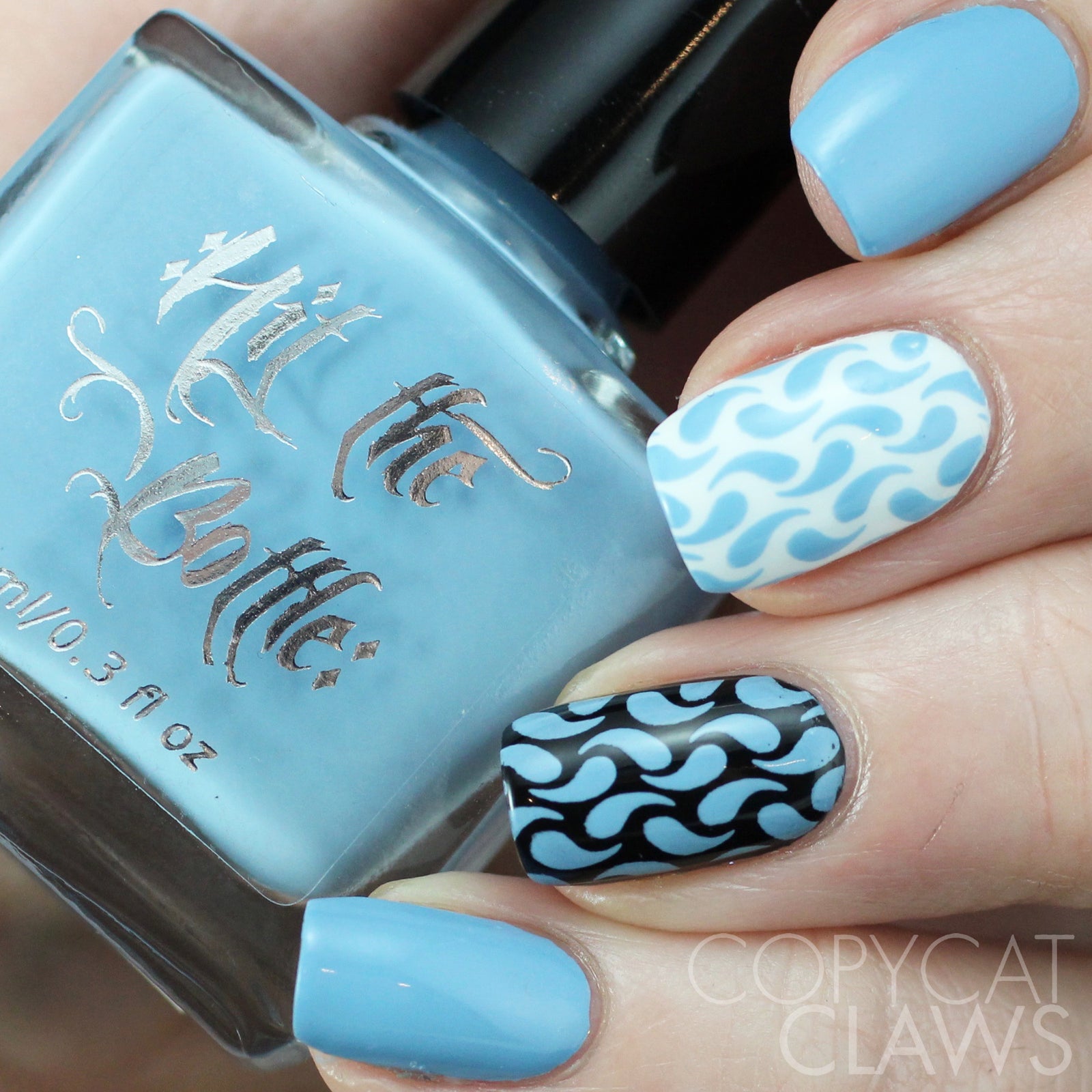 Hit the Bottle "Do it in Denim" Stamping Polish