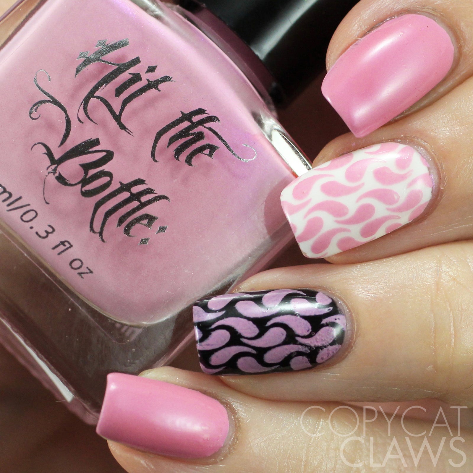 Hit the Bottle "Drunk Tank Pink" Stamping Polish