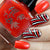 hit the bottle red jelly nail polish