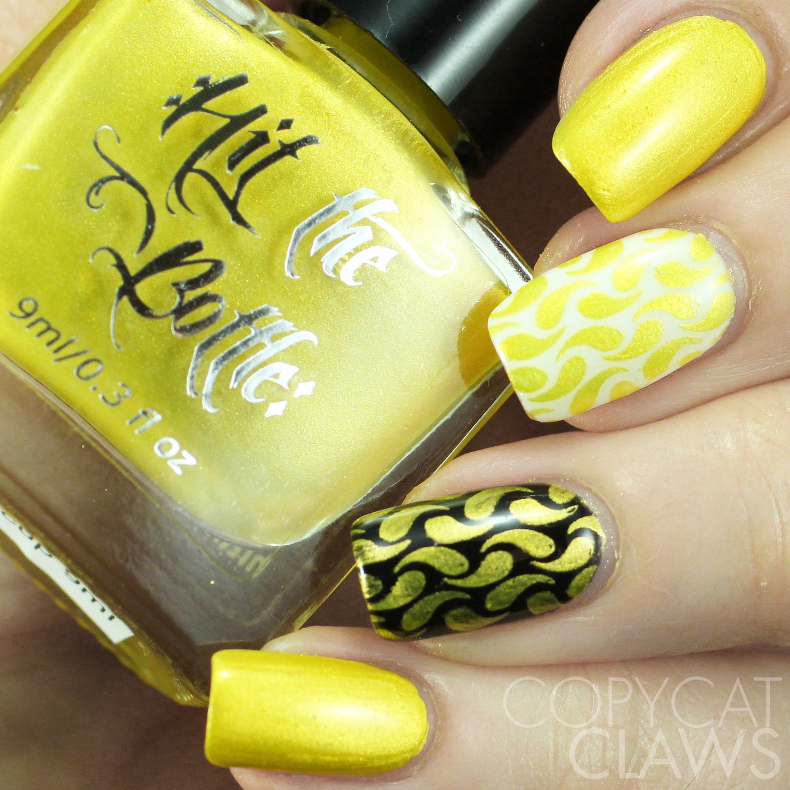 Hit the Bottle "Hello Buttercup" Stamping Polish