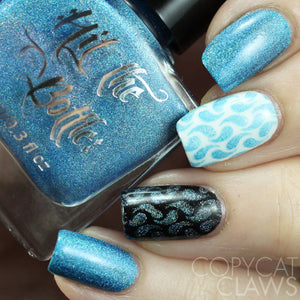 Hit the Bottle "Hololulu Blue" Stamping Polish