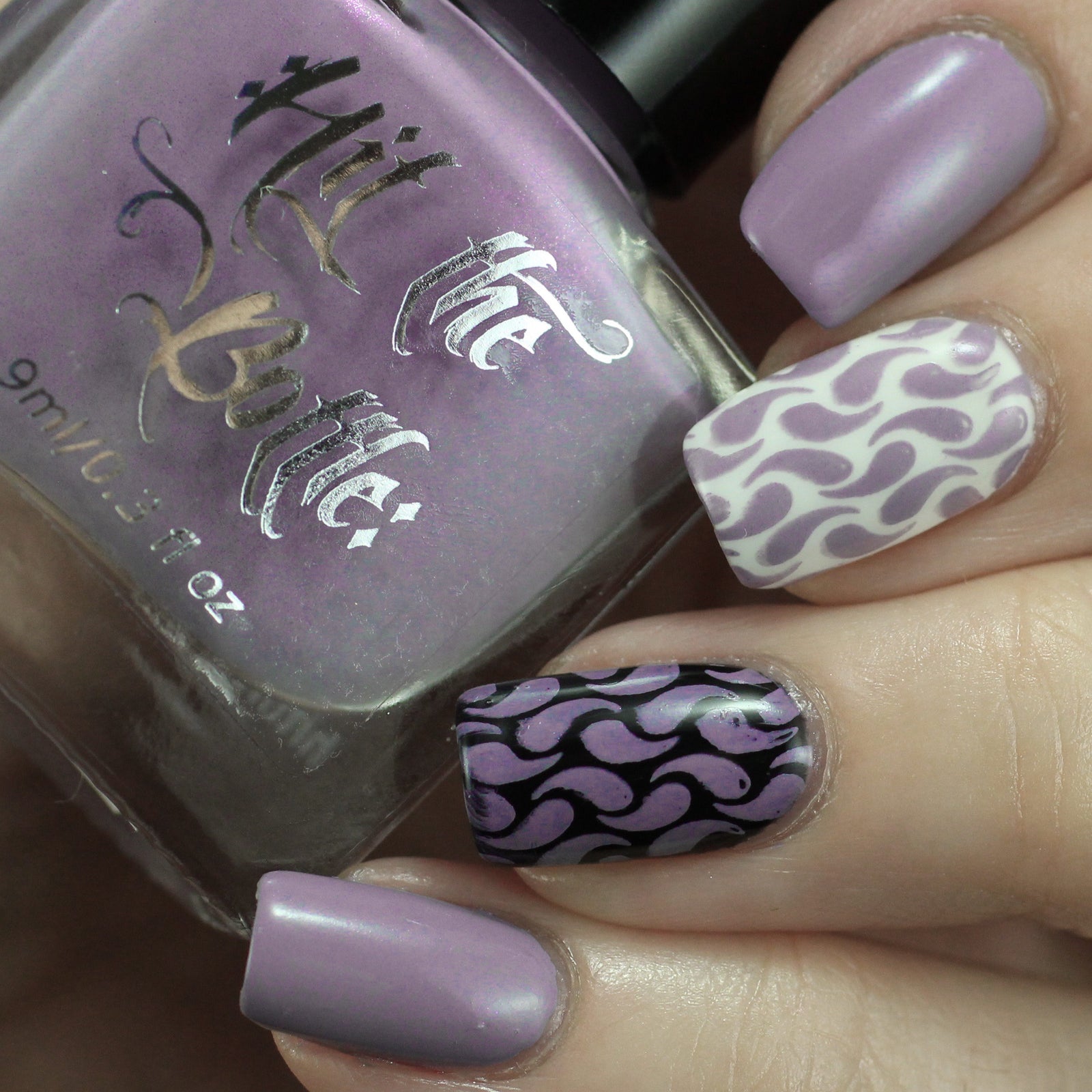 Hit the Bottle "Lavender Squall" Stamping Polish