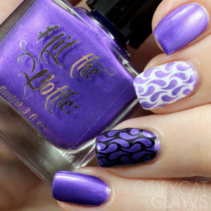 Hit the Bottle "Purple Reign" Stamping Polish
