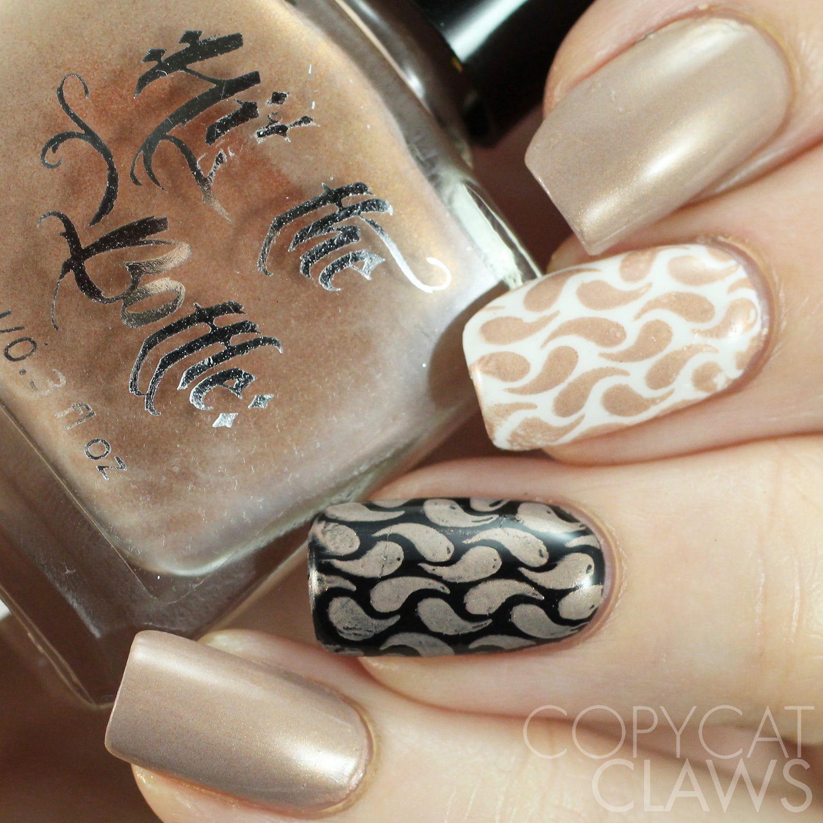 Hit the Bottle "Taupe-lessy Devoted" Stamping Polish