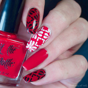 Hit the Bottle "A Vermillion to One" Stamping Polish