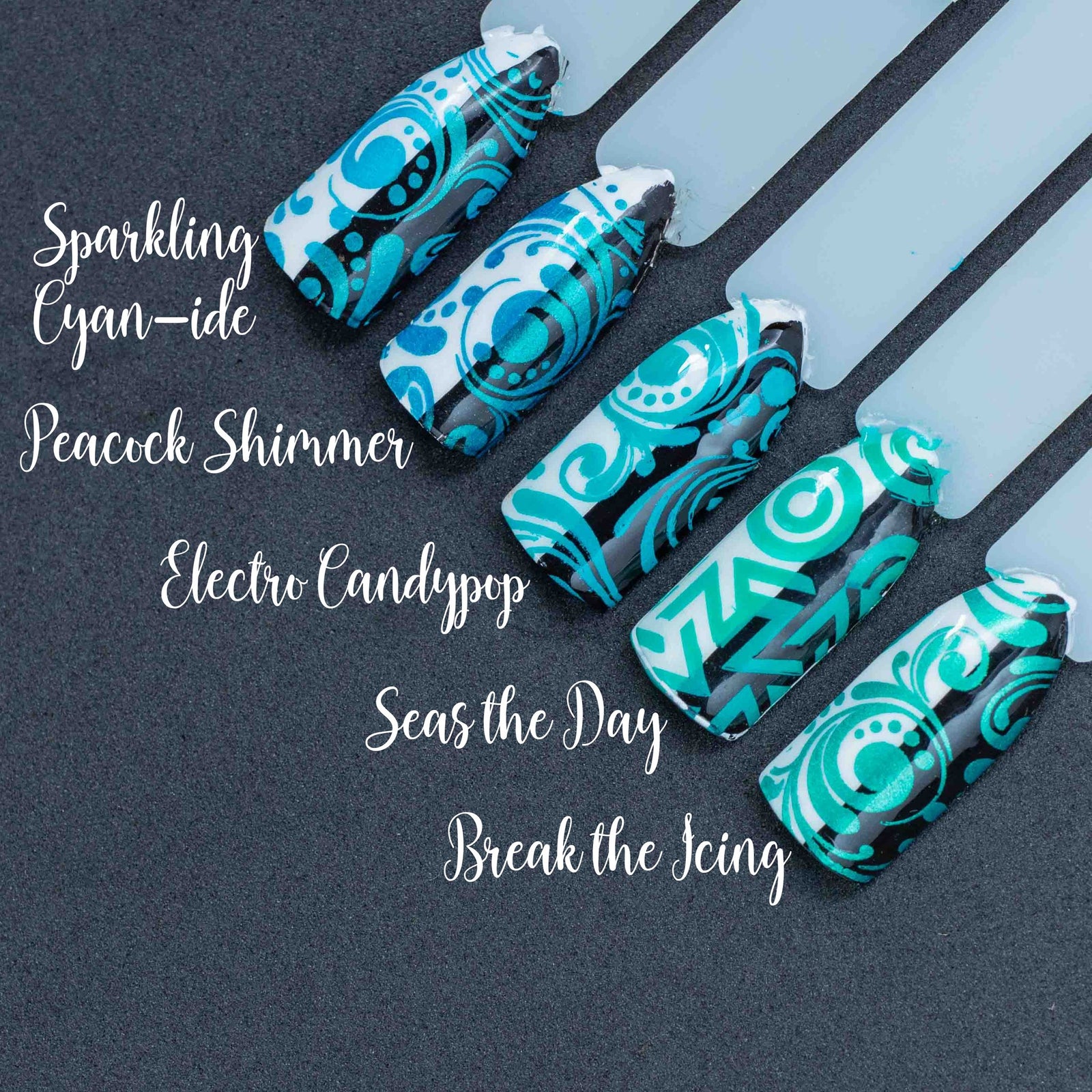 Hit the Bottle "Electro Candypop" Stamping Polish