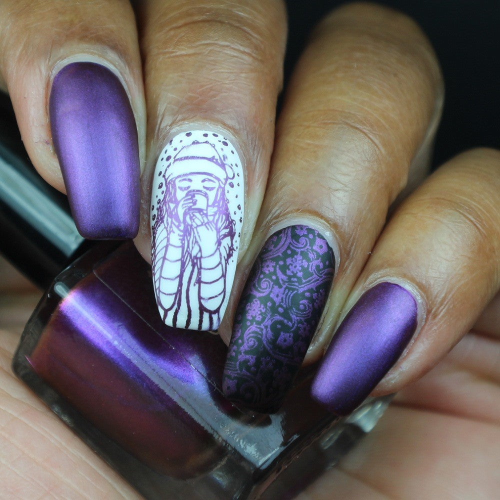 Hit the Bottle "Baubles Deep" Stamping Polish