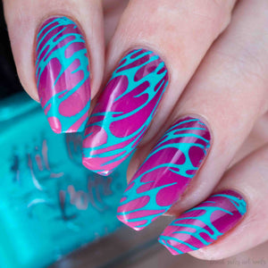 Hit the Bottle "Electro Candypop" Stamping Polish
