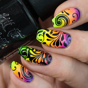 Hit the Bottle- Stamping Plate- Vintage Grunge 01