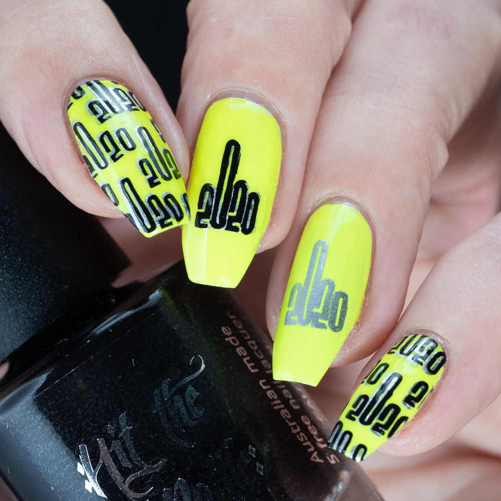 Hit the Bottle- Stamping Plate- Bah Humbug 02