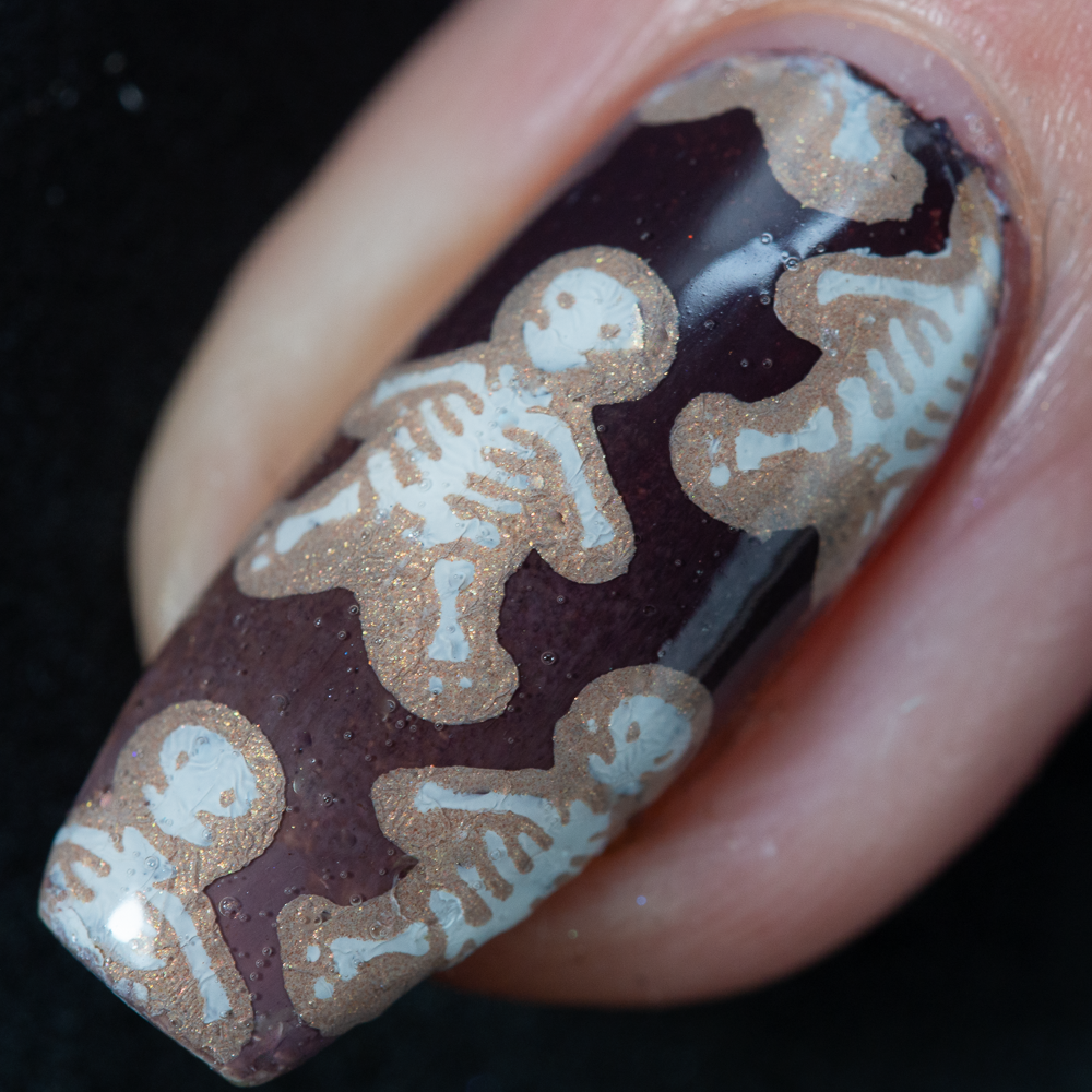 Hit the Bottle- Stamping Plate- Bah Humbug 02