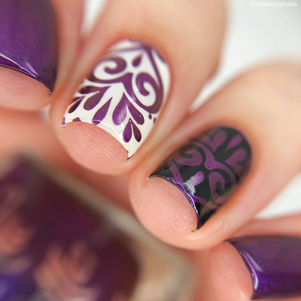 Hit the Bottle "Baubles Deep" Stamping Polish