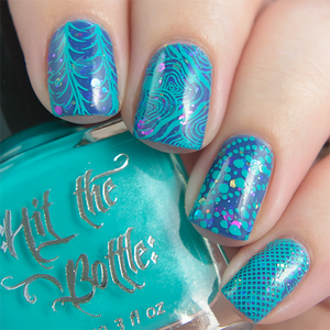 Hit the Bottle "Electro Candypop" Stamping Polish