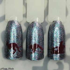 Hit the Bottle- Stamping Plate- Bah Humbug 01