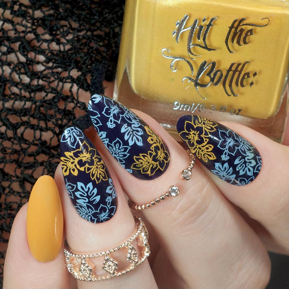 Hit the Bottle "Midnight Ink" Stamping Polish