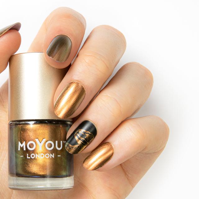 MoYou London- Jurassic Park Stamping Polish- Velociraptor