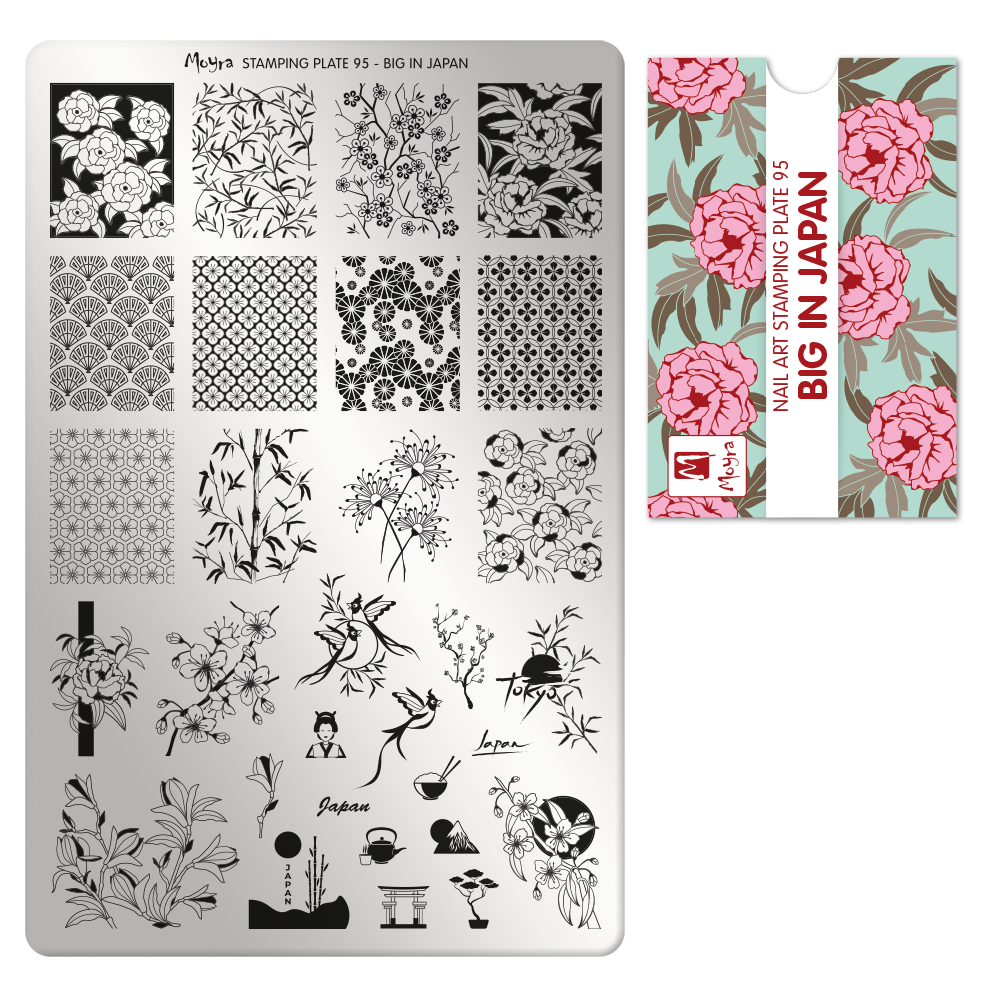 Moyra Stamping Plate 095- Big in Japan