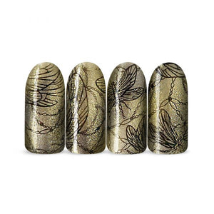 Moyra Stamping Nail Polish- SP 31 (Cat Eye Magnetic Gold)
