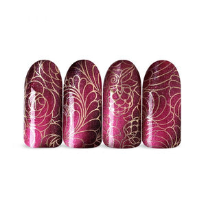 Moyra Stamping Nail Polish- SP 32 (Cat Eye Magnetic Red)