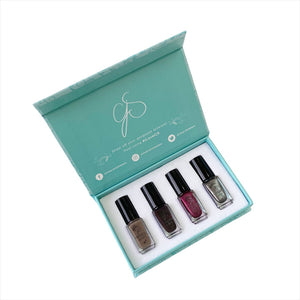 Clear Jelly Stamper- Stamping Polish- Midnight Soiree (4 colors)