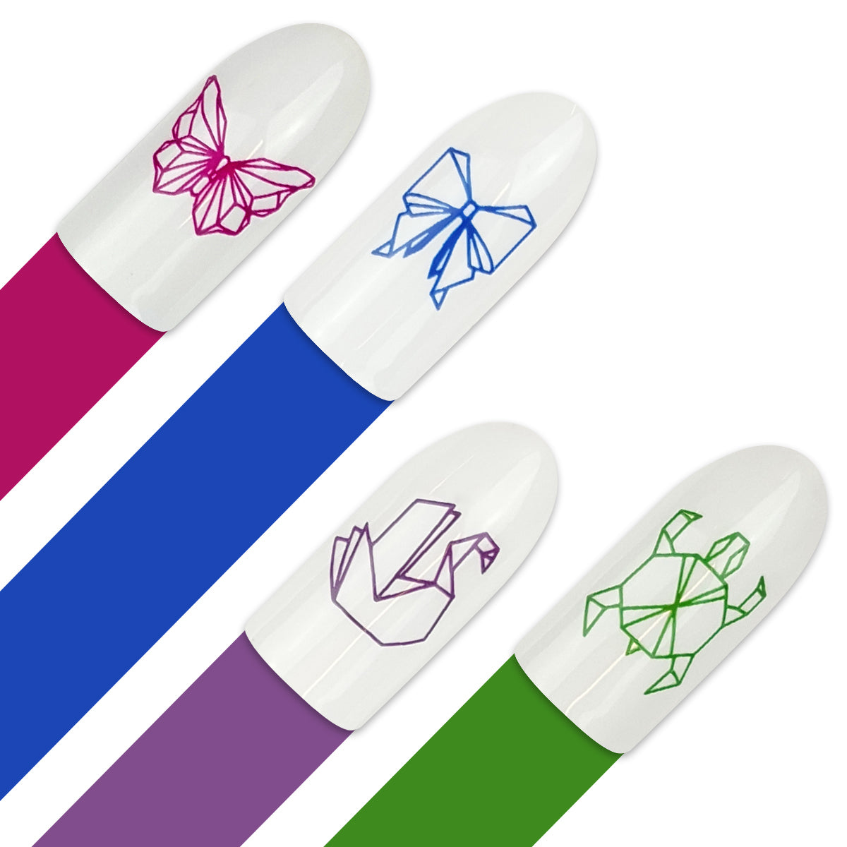 Moyra Stamping Plate 115- Origami