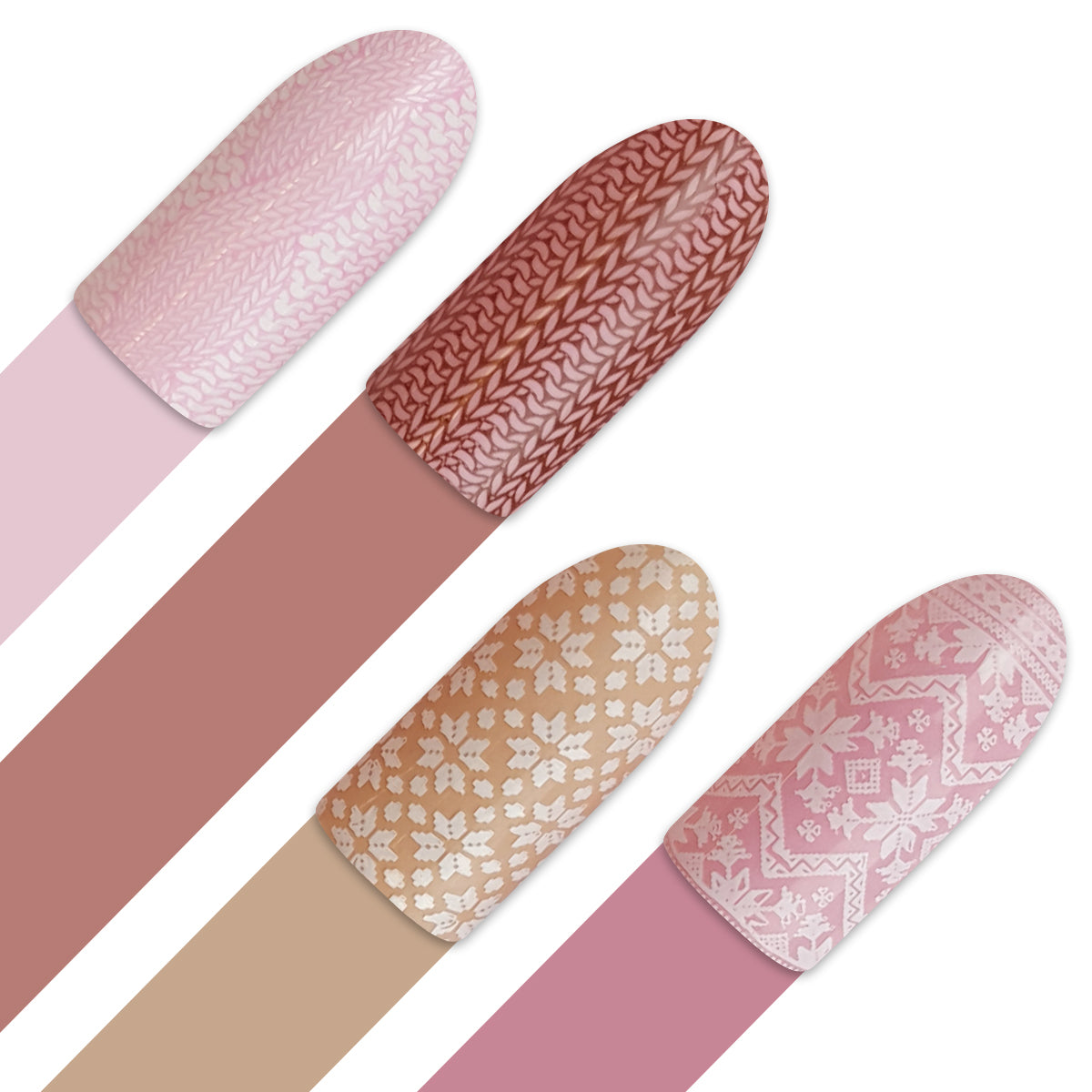 Moyra Stamping Plate 099- Fabric Texture 2