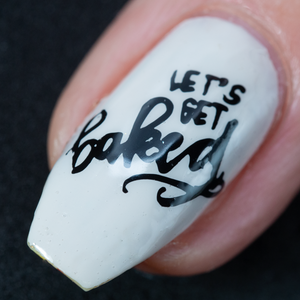 Hit the Bottle- Stamping Plate- Bah Humbug 02