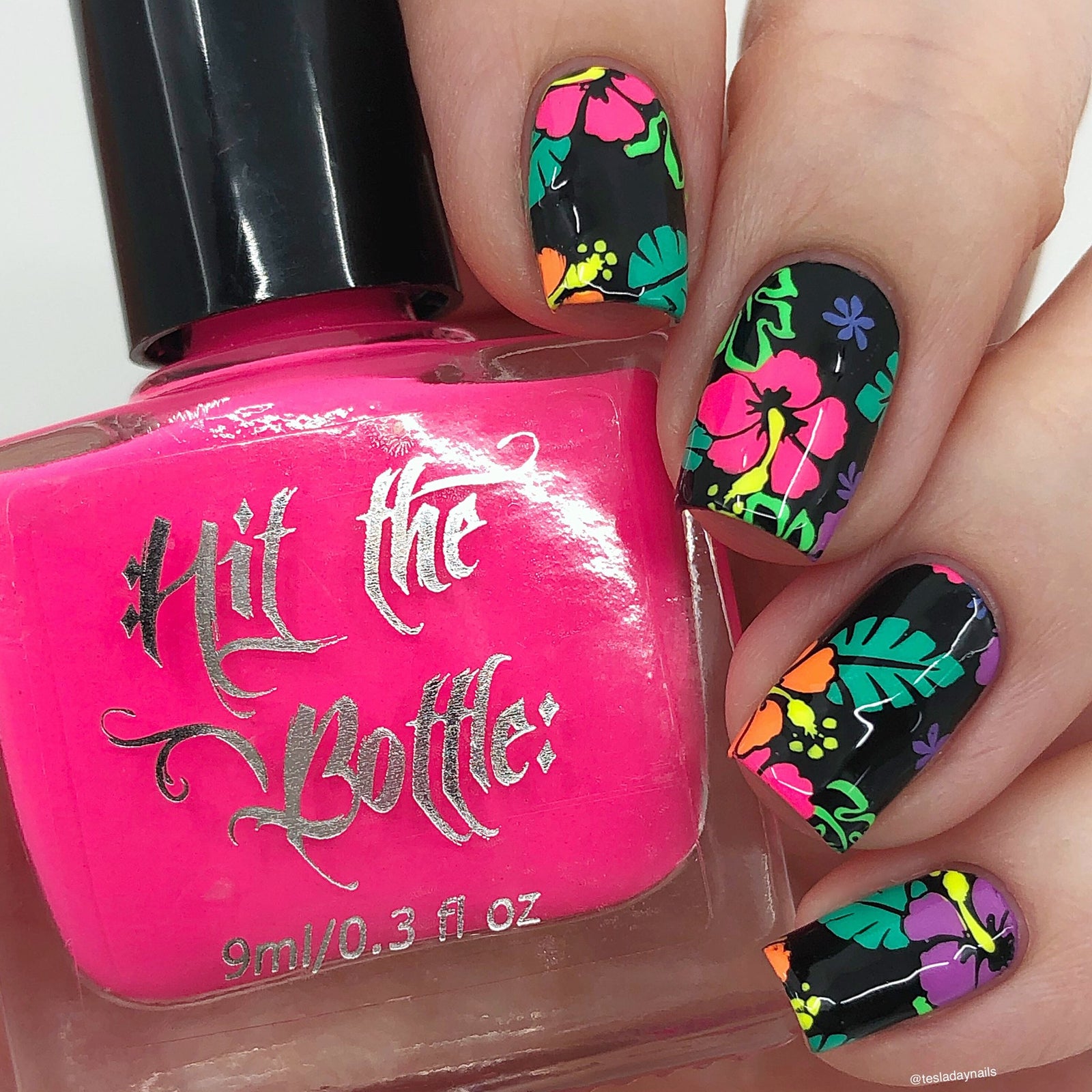 Hit the Bottle- Stamping Plate- Material World 01