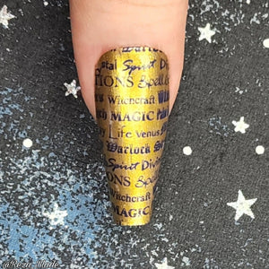 Beautometry- Stamping Plates- Witches 01