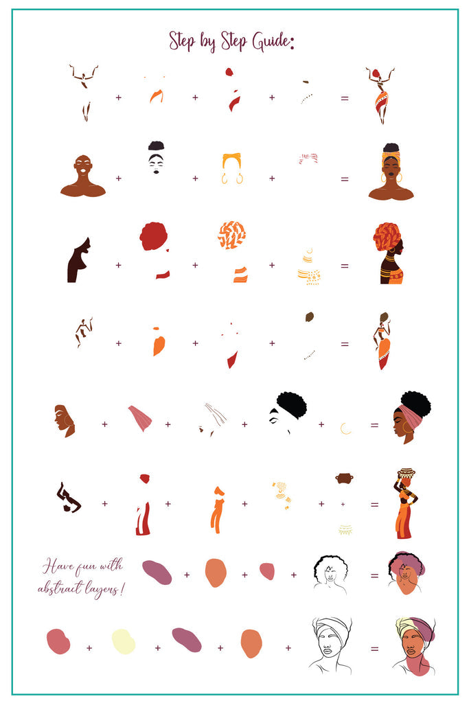 Clear Jelly Stamper- LC-92- Pride of Black Beauty